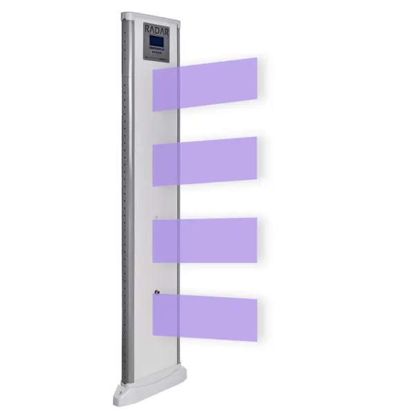 Металлодетектор монопанель RADARPLUS MONO 01, 6-ти зонный