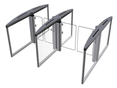 Правый модуль проходной Gunnebo SpeedStile FLS DS длина 1800 мм