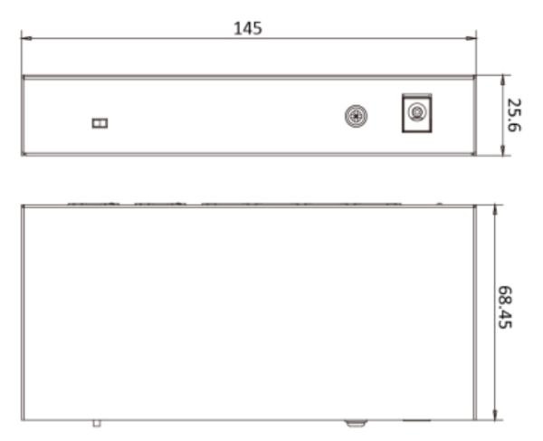 Неуправляемый Hi-PoE-коммутатор HikVision DS-3E0106HP-E