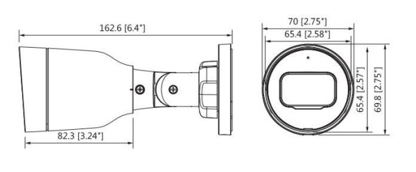 IP-видеокамера уличная 2Мп Dahua EZ-IPC-B1B20P-0280B