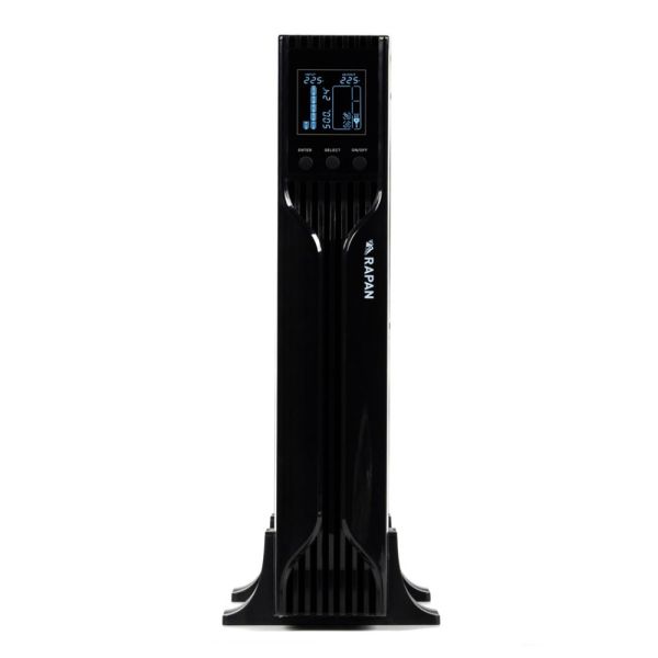 Источник бесперебойного питания Бастион RAPAN-UPS 1000-RACK-IN-2X9-E