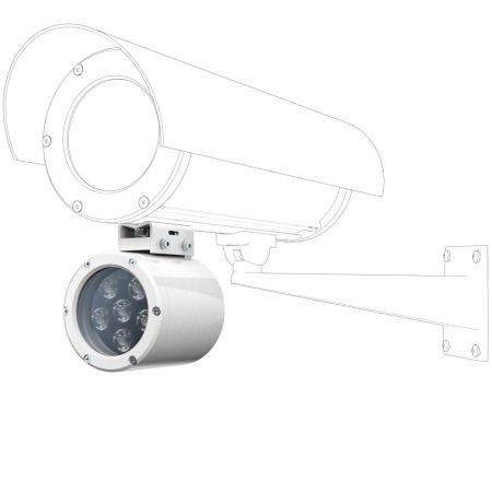 Прожектор инфракрасный периметровый Тахион ПИП-50/20 ВБ исп.88, взрывозащищенный