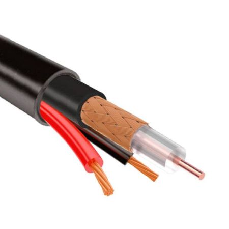 Кабель комбинированный Паритет КВК-П-1,5ф 2х0,5 для видеонаблюдения