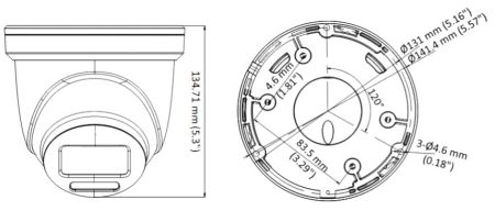 Уличная HD-TVI видеокамера 2Мп HikVision ColorVu DS-2CE79DF8T-AZE (2.8-12 мм) с технологией PoC