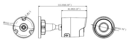 Уличная IP-видеокамера 4Мп Hikvision DS-2CD2043G0-I (8 мм)