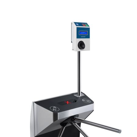 Турникет-трипод моторизованный PERCo TTR-11A из нержавеющей стали, с автоматическими планками Антипаника