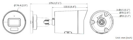 Уличная IP-камера Hikvision DS-2CD2023G2-IU(D) (2.8 мм) с технологией AcuSense