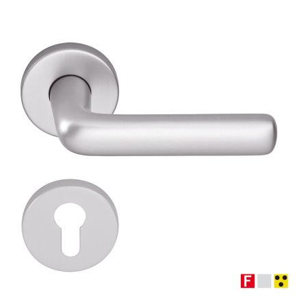 Комплект нажимных ручек dormakaba OGRO Premium 8999 для сплошных дверей