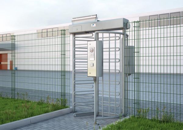 Полноростовой моторизованный турникет Magnetic MPT 132 (MPT132CA302), MHTM, MLC, с полукруглым формирователем прохода