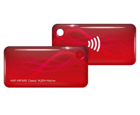 Брелок комбинированный EM-Marine + Mifare Classic 1K, 4 byte nUID