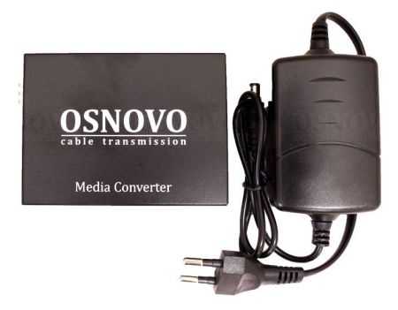 Оптический медиаконвертер Gigabit Ethernet Osnovo OMC-1000-11X