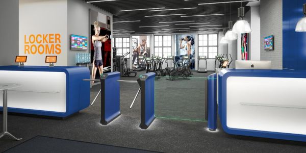 Створка из закаленного стекла Magnetic FMSW_G10E950 для калитки mSwing, 994x1000 мм