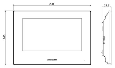 IP-видеодомофон 7″ HikVision DS-KH6320-TDE1 с питанием по PoE