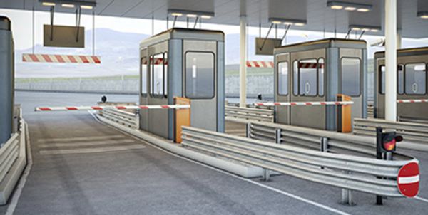 Тумба шлагбаума автоматического Magnetic Toll Pro, 0.9 сек, длина стрелы до 3 м