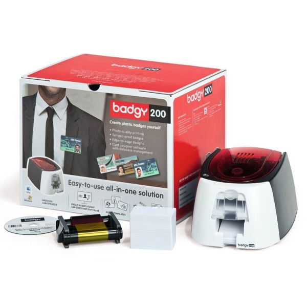 Принтер Evolis Badgy 200 (B22U0000RS)