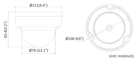 Антивандальная IP-камера 4Мп HiWatch DS-I402(C) (2.8 мм) с поддержкой PoE