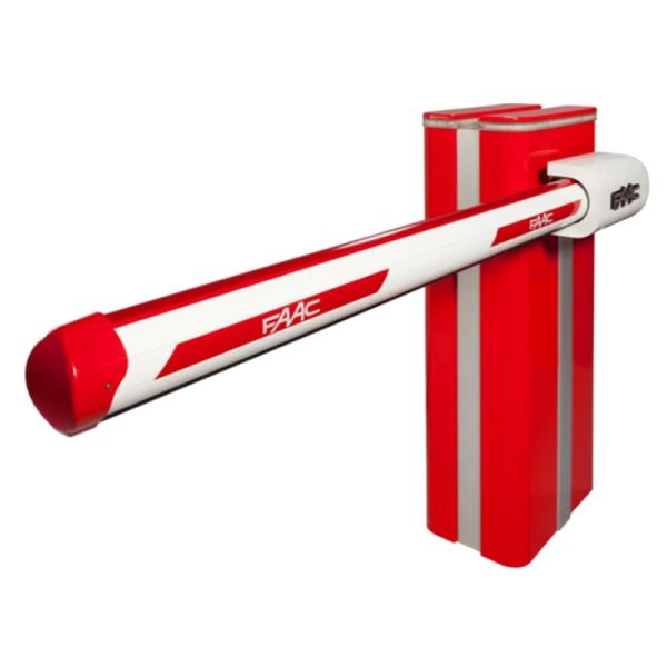 Комплект автоматического шлагбаума Faac B680H/8 c составной стрелой 8.3 м, дюралайт, лампа, батарея