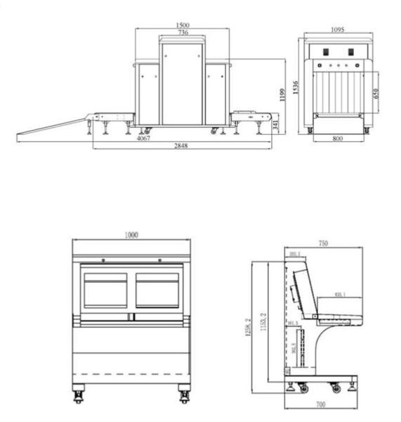 Рентгено-телевизионный интроскоп HikVision NP-SC8065M
