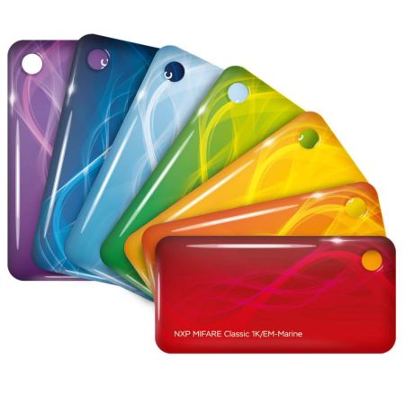 Брелок комбинированный EM-Marine + Mifare Classic 1K, 4 byte nUID