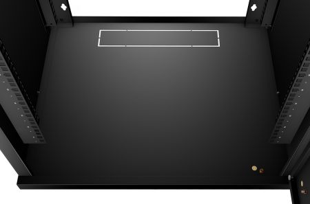 Шкаф телекоммуникационный 19" Cabeus WSC-05D-6U55/45-BK, настенный 6U