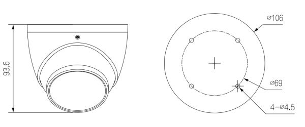 IP-видеокамера уличная 2Мп Dahua DH-IPC-HDW3241EMP-S-0360B-S2
