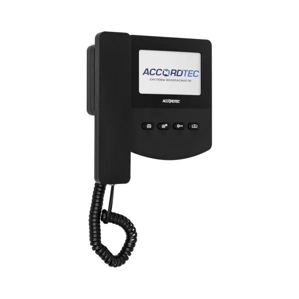 Монитор видеодомофона AccordTec AT-VD433C BL