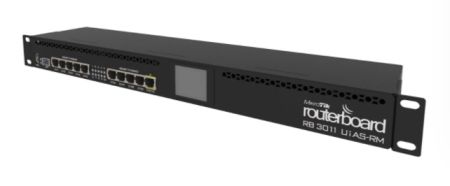 Роутер MikroTik RB3011UIAS-RM, черный