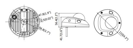 Миникупольная Wi-Fi IP-видеокамера 2Мп HikVision DS-2CD2523G0-IWS (4 мм) с EXIR-подсветкой до 10 м