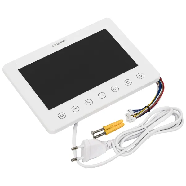 Монитор видеодомофона AccordTec AT-VD 751C/M WH