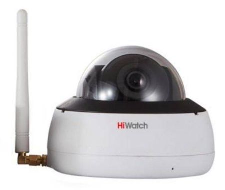 Купольная уличная Wi-Fi IP-камера 2Мп HiWatch DS-I252W(C) (4 мм) с микрофоном Купольная уличная Wi-Fi IP-камера 2Мп HiWatch DS-I252W(C) (4 мм) с микрофоном