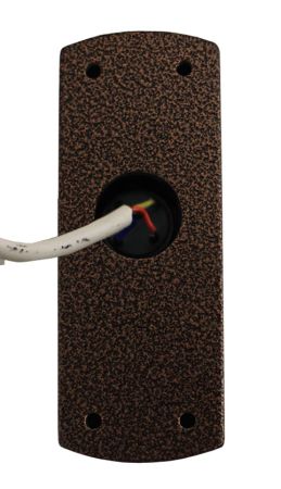 Кнопка выхода накладная Tantos TS-CLICK light с подсветкой (медный антик)