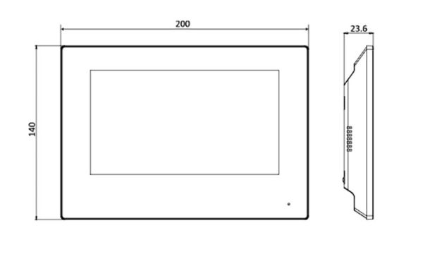 Гибридный IP-видеодомофон с 7″ дисплеем HiWatch VDP-H3212W Гибридный IP-видеодомофон с 7″ дисплеем HiWatch VDP-H3212W