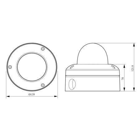 IP-видеокамера 4Мп Rubezh RV-3NCD4065-I1 (3.6-10)
