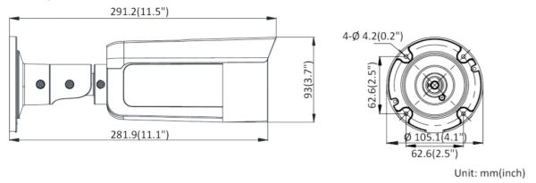 IP-видеокамера 2Мп ColorVu HikVision DS-2CD2T27G2-L (6 мм) с LED-подсветкой 60 м IP-видеокамера 2Мп ColorVu HikVision DS-2CD2T27G2-L (6 мм) с LED-подсветкой 60 м