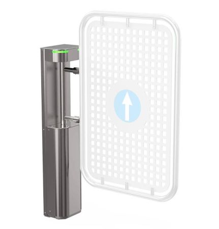 Калитка электромеханическая двухсторонняя Ростов-Дон К32ДМ НЕРЖ (без дуги)