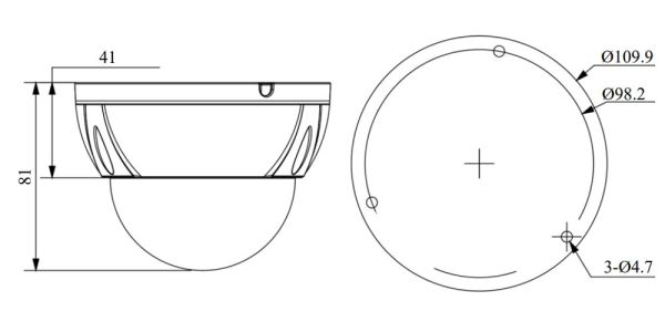 IP-видеокамера RVi-1NCD4368 (4.0) white