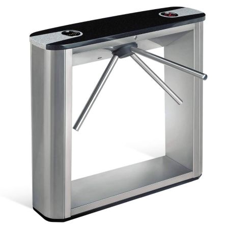 Турникет-трипод тумбовый PERCo-TTD-03.1S из нержавеющей стали (с планками Антипаника)
