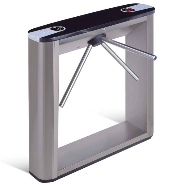 Турникет-трипод тумбовый PERCo-TTD-03.1G из окрашенной стали (с планками)