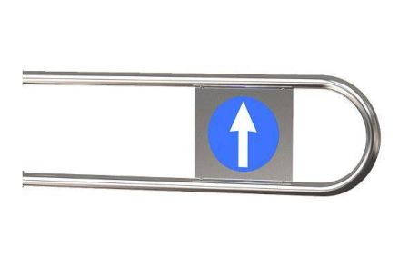 Дуга на калитку Ростов-Дон К11 Ø25 L=900 мм (левая)