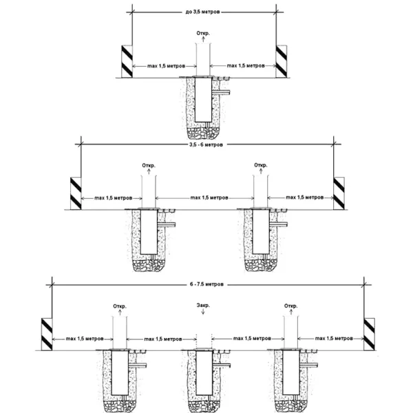 Гидравлический боллард Сатурн Конверсия 320-18 мм