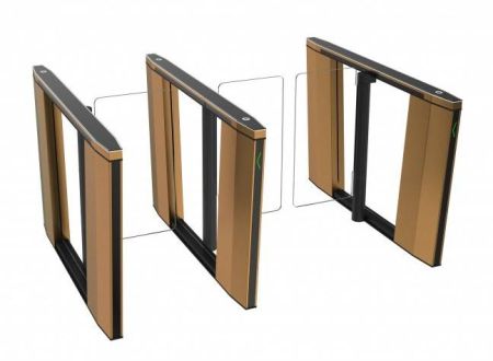 Боковой модуль скоростного распашного турникета Cominfo EasyGate Superb Боковой модуль скоростного распашного турникета Cominfo EasyGate Superb