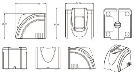 Настольный биометрический считыватель ZKTeco ZK6500 отпечатков пальцев Настольный биометрический считыватель ZKTeco ZK6500 отпечатков пальцев
