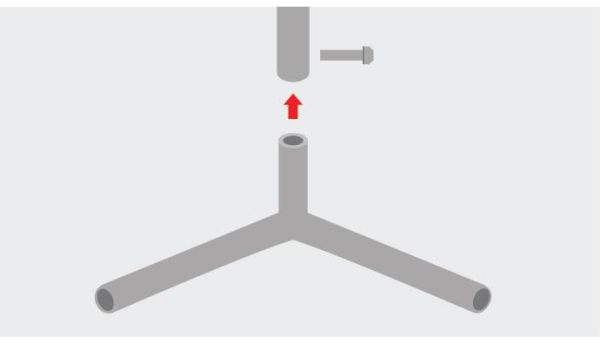 Ограждение передвижное ОП-2000.000 СБ со съемными опорами