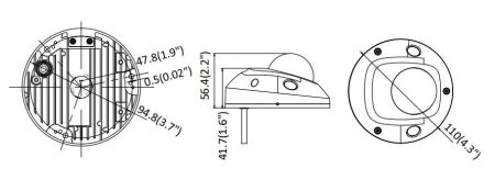 Антивандальная Wi-Fi IP-видеокамера 4Мп HikVision DS-2CD2543G0-IWS (2.8 мм)