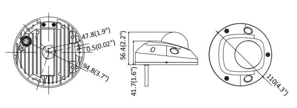 Антивандальная Wi-Fi IP-видеокамера 4Мп HikVision DS-2CD2543G0-IWS (2.8 мм)