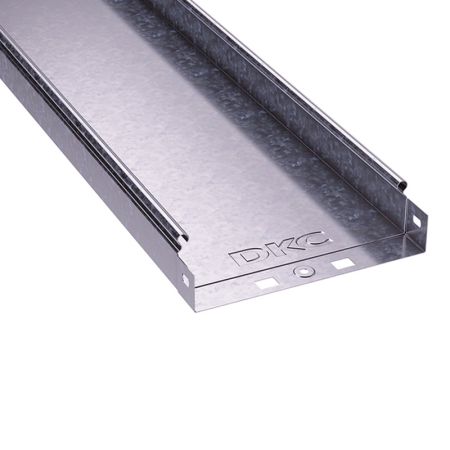 Лоток неперфорированный DKC (35020), 50х50 мм металлический, 3 м