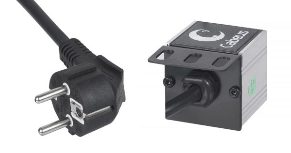 Блок евророзеток Cabeus PDU-9P-2EU для 19" шкафов, горизонтальный, 9 розеток, 16 A