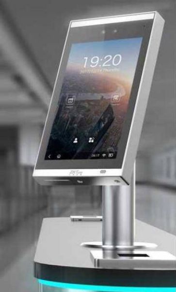 Биометрический считыватель ZKTeco FaceDepot-7BL [CH] с кронштейном для установки на турникет