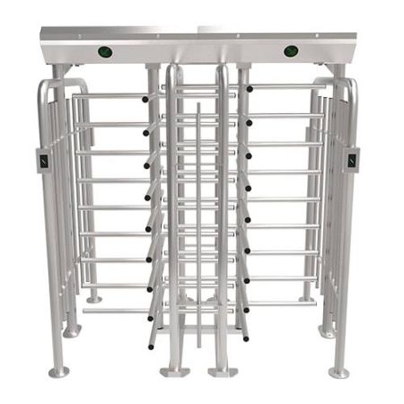 Турникет полноростовой двухпроходной ZKTeco FHT2400D 4-х лопастной (90°), без считывателей