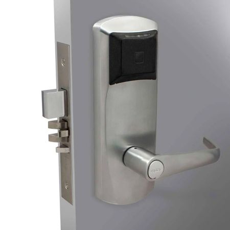 Электронный замок dormakaba Saflok RT Plus ESM, c BLE, матовый хром (79PS03012EF32-626)